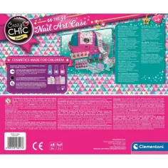 Crazy Chic: Komplet za igro - studio za nohte v torbici - Clementoni slika 3