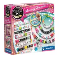 Crazy Chic: Komplet za izdelavo zapestnic - Clementoni