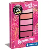 Crazy Chic: Lovely Make-Up pink power senčilo za oči 1 kos - Clementoni