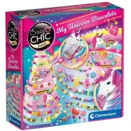 Crazy Chic: Set za izdelavo zapestnic z motivom samoroga - Clementoni