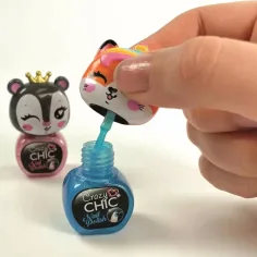 Crazy Chic: Set za lakiranje nohtov z živalskimi glavami - Clementoni slika 3