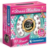 Crazy Chic: Strasszkő utántöltő 90db-os utántöltőkészlet strasszkövező géphez - Clementoni: Noro Chic: Polnilo za strass kamenčke, 90-delni komplet za polnjenje za stroj za strass kamenčke - Clementoni