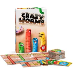 Crazy Worms družabna igra - Piatnik