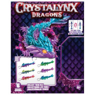 CrystaLynx: Zbirateljski obesek za ključe z zmaji - Spin Master