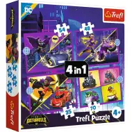 DC Comics: Batwheels 4 v 1 sestavljanka - Trefl