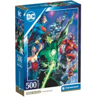 DC Comics Junaki Lige pravičnih HQC 500-delni puzzle - Clementoni