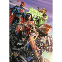 DC Comics: Liga pravice 1000-delna Compact sestavljanka 50x70cm - Clementoni slika 2
