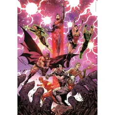 DC Comics: Liga pravice sestavljanka 1000 kosov Compact puzzle 50x70cm - Clementoni slika 2