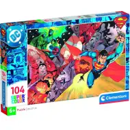 DC Comics Superman 104-delni Supercolor puzzle - Clementoni