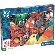 DC Comics Superman junaški trenutki, 104-delni puzzle - Clementoni