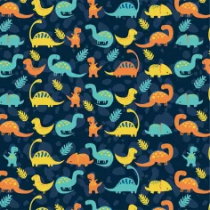 Darilni papir z dinozavri 100 x 70 cm