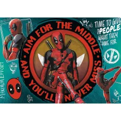 Deadpool Kaos, šale in katane 1000-delna Premium plus quality sestavljanka – Trefl slika 2