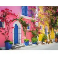 Diamantna sestavljanka: Barve Grčije diamantni slikarski set 30x40 cm