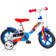 Dino Sport modro-belo-rdeče otroško kolo velikosti 10 - kolo Dino Bikes