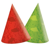 Dinozavrski party klobuki - komplet 6 kosov