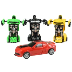 Dirkalni avto: Robot, ki se preoblikuje v več različicah kolesarskega športnega avtomobila, 13 cm. slika 2