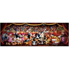 Disney+ – Mickey in prijatelji v orkestru 1000-delna panoramska sestavljanka s posterjem - Clementoni slika 2