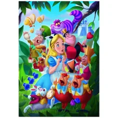 Disney+ - Alica v čudežni deželi 1000-delna sestavljanka s posterjem - Clementoni slika 2