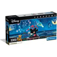 Disney+ - Mickey in Minnie čarobna noč 1000-delna panoramska sestavljanka s posterjem - Clementoni