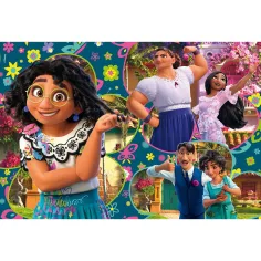 Disney Encanto 2 v 1, 108-delni puzzle in pobarvanka 50x35 cm – Lisciani slika 3