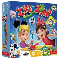 Disney: Mickey Mouse in prijatelji Zig Zap družabna igra - Trefl