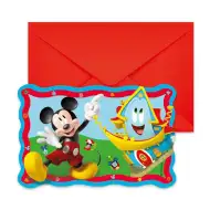 Disney+Mickey+mišja+zabava+vabilo+6-delni+set