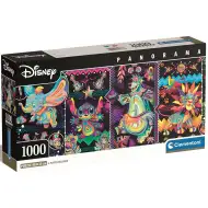 Disney: Neon liki 1000-delni panorama sestavljanka 98x33cm - Clementoni