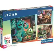 Disney Pixar 3x48-delna Supercolor sestavljanka – Clementoni