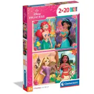 Disney+Princeske+2-v-1+puzzle+-+Clementoni