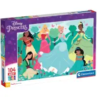 Disney+Princeske prijateljice 104-delna maxi supercolor sestavljanka - Clementoni