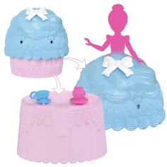 Disney Princess: Mini cupcake presenečenjska lutka 1 kos - Mattel slika 2