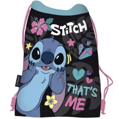 Disney Stitch To sem jaz telovadna vreča, športna torba 42x32 cm
