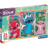 Disney+Stitch 24-delni maxi supercolor puzzle - Clementoni