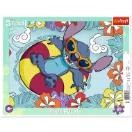 Disney Stitch 25-delna sestavljanka z okvirjem - Trefl