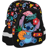 Disney Stitch Aloha črne barve otroški nahrbtnik za vrtec 29x22x9 cm