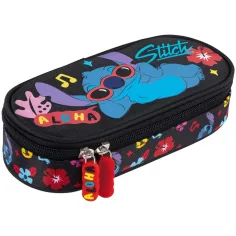 Disney Stitch Aloha ovalna peresnica črne barve PC01 23x9,5x6 cm