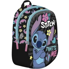 Disney Stitch Thats Me črni nahrbtnik za vrtec 29x22x9 cm