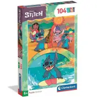 Disney+Stitch: Zvezdni kuža supercolor 104-delna sestavljanka - Clementoni