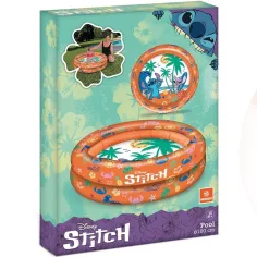 Disney Stitch napihljiv bazen z 2 obročema 100 cm - Mondo Toys