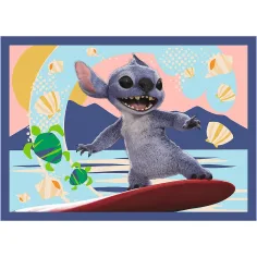 Disney: Stitchove počitnice 4 v 1 sestavljanka - Trefl slika 4