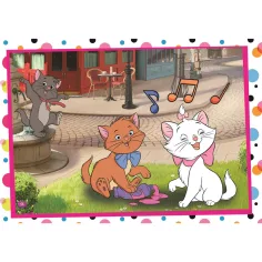 Disney klasiki: 101 dalmatincev in Mačji aristokrati, 2x60-delne Supercolor sestavljanke - Clementoni slika 2