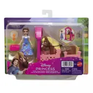 Disneyjeve princese: Mini princeska Belle – kraljeva konjušnica - Mattel
