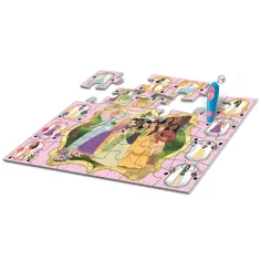 Disneyjeve princeske interaktivna 24-delna talna sestavljanka - Clementoni slika 2
