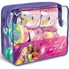 Disneyjeve princeske rožnate rolerke z zaščitno opremo, velikosti 22–29 - Mondo Toys