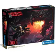 Dungeons &amp; Dragons – Boj z zmaji 1000-delna sestavljanka s posterjem - Clementoni
