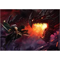 Dungeons & Dragons – Boj z zmaji 1000-delna sestavljanka s posterjem - Clementoni slika 2
