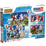 Edukit: Sonic 4 v 1 igralna zbirka - Clementoni