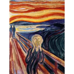 Edvard Munch: Krik 200-delni leseni puzzle - Trefl slika 2