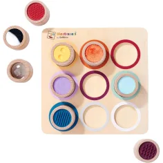 Eichhorn: Leseni montessori senzorični valjčki – igrača za razvoj tipa - Simba Toys slika 2