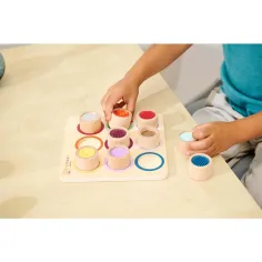Eichhorn: Leseni montessori senzorični valjčki – igrača za razvoj tipa - Simba Toys slika 3